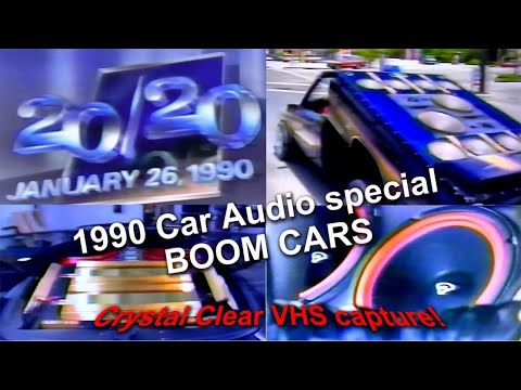 Boom Cars 20/20 1990s car audio ￼episode from VHS