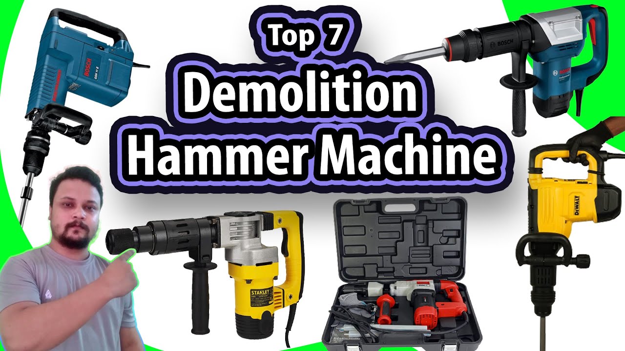 Top 7 Best Demolition Hammer Machine In India [2022]