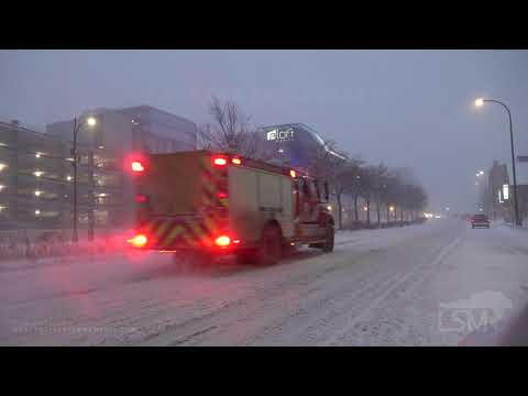 01-17-20 - Minneapolis, MN - White Out Conditions and Dangerous Travel