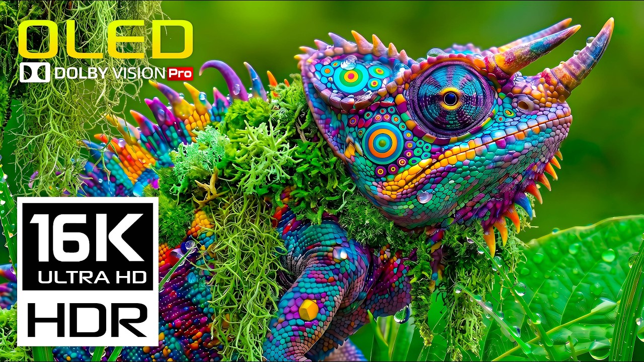 Unbelievable 16K OLED HDR Ultra Detail | Dolby Vision 120 FPS 8K Video (4K Video Ultra HD TV)