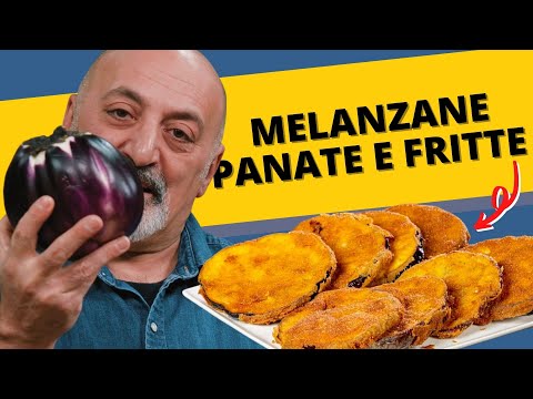 Melanzane panate e fritte