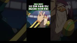 2년 만에 우솝을 만난 해군대장 키자루 반응! #onepiece #원피스