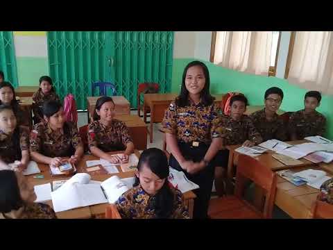 Juara 1 Lomba Berbalas Pantun SMPN 2 BANJIT