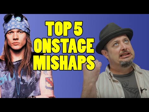 Top 5 Onstage Mishaps | Marty Music