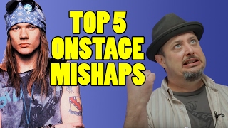 Top 5 Onstage Mishaps | Marty Music