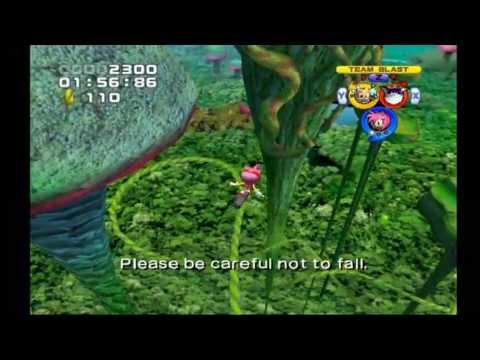 Sonic Heroes: Frog Forest (Team Rose)