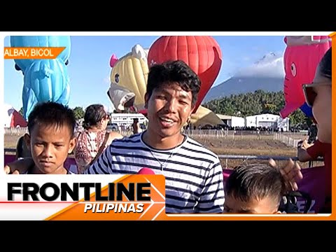 Kauna-unahang Hot Air Balloon Festival sa Albay, dinayo Frontline Pilipinas