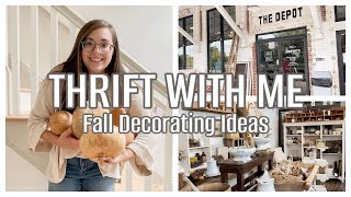 ANTIQUE DECOR FINDS | THRIFT WITH ME | FALL DECORATING IDEAS 2022