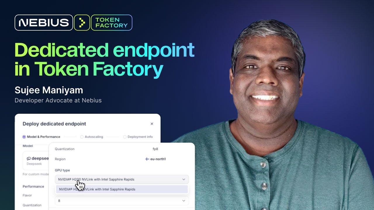 How dedicated endpoints work on Nebius Token Factory