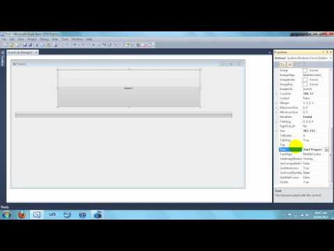 Visual Basic 2010 Express - How to make a very simple Progress Bar!