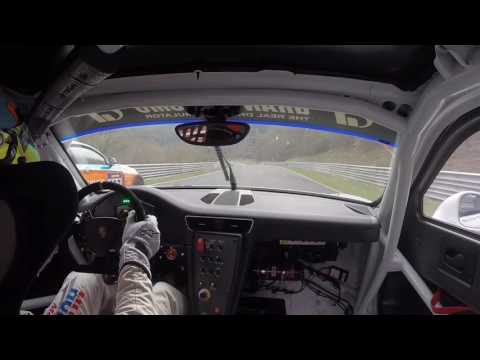 VLN Lauf 1 - 02.04.2016 Nuerburgring Nordschleife onboard Porsche 911 GT3 Cup
