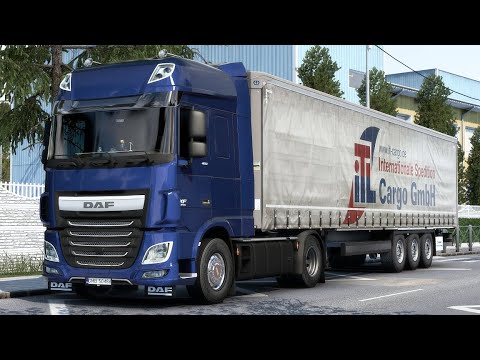ETS 2 1.42 Pomezania Map DAF XF E6 MX-13 Kaldowo - Piaski PNG [4K]
