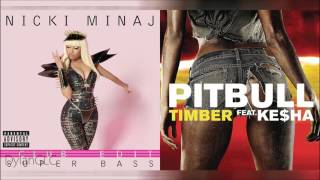 Timber Bass | Pitbull feat. Kesha &amp; NM Mashup!