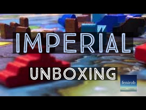 Imperial Board Game - Silent Unboxing