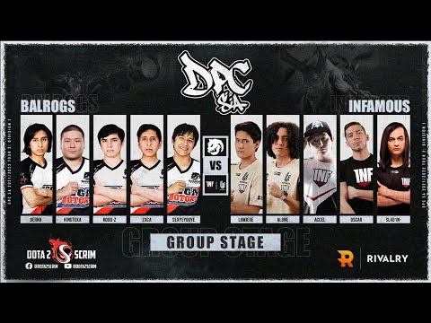 Balrogs vs Infamous - DPC SA 2021/22 Tour 2: Division I - Group Stage - B03