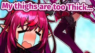 Irys is Worried That PT is Making Her Thighs too Thick