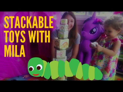 stackable toys | learn numbers | toddler learning toys Video