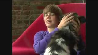 Justin Bieber (((NEW))) Baby + Animals (PETA2.com) Go Vegetarian + Dogs Adopt