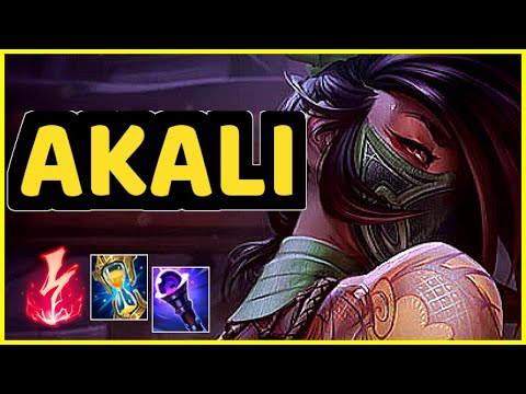 AKALI VS SYNDRA MID GAMEPLAY CHALLENGER I