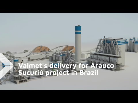 Valmet's delivery for Arauco Sucuriú project in Brazil