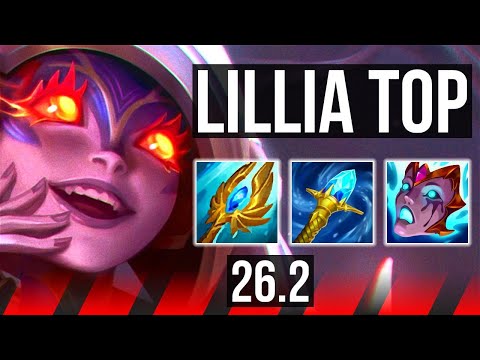 LILLIA vs SION (TOP) | EUW Master | 26.2