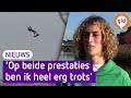 Kitesurfer Jamie verbreekt wereldrecord met surfen op 35 meter hoogte
