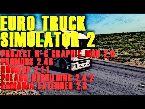 Euro Truck Simulator 2  -  Pane řidiči..! COMBO MEGA MAPS