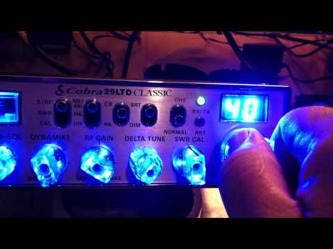 Cobra 29 ltd nitro knobs turbo echo. just built radio came out nice