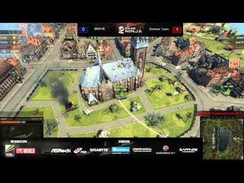 Game Ninja: WoT 3vs3 BRAVE vs Drinkers Team