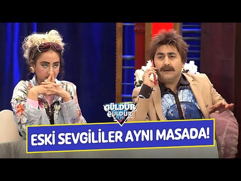 Ex-lovers at the same table with their new lovers! - Güldür Güldür Show