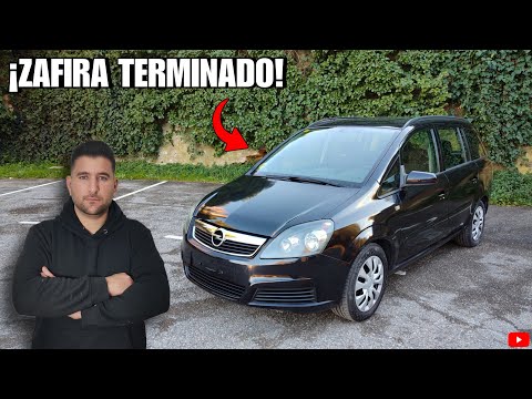 ✅ Opel Zafira 1.9 cdti | Últimos detalles + FIN!