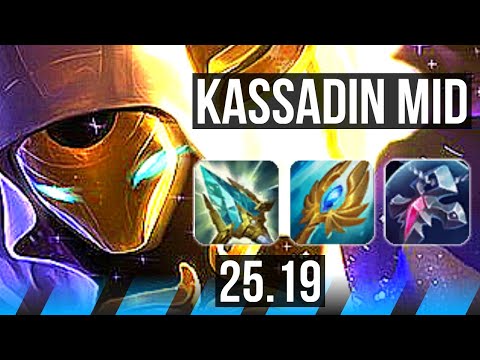 KASSADIN vs SYNDRA (MID) | Legendary | EUW Diamond | 25.19