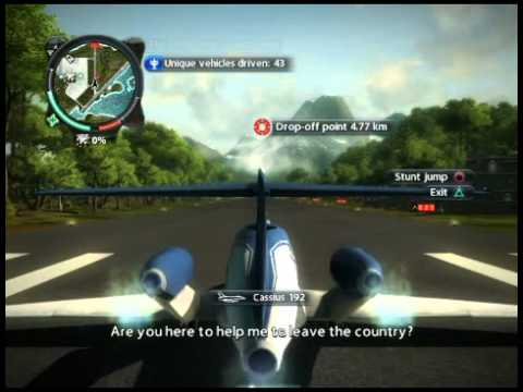 Just Cause 2 mission airport troubles