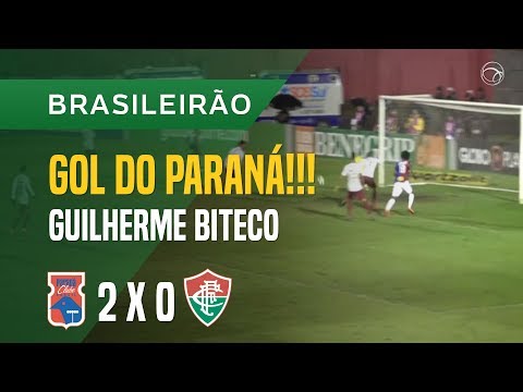 GOL (GUILHERME BITECO) - PARANÁ X FLUMINENSE - BRASILEIRÃO 2018