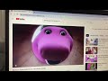 Barney Crash Into Balloon Guy