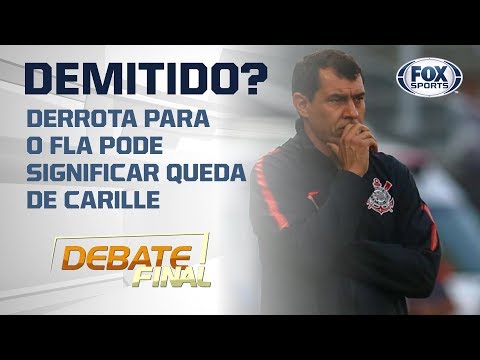 CARILLE SERÁ DEMITIDO EM CASO DE DERROTA PARA O FLAMENGO? Assunto é tema no