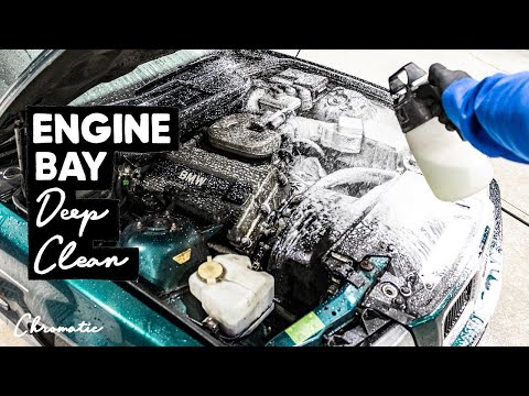 Thumbnail for Deep Cleaning A Dirty BMW E36 Engine Bay by orange, BMW, video, Ilinga, Car, BMW E3, vide, video i