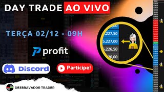 🔴 DAY TRADE AO VIVO 02/12/2025 [Dólar Futuro] 🔴