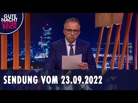 Gute Nacht Österreich mit Peter Klien vom 23.09.2022