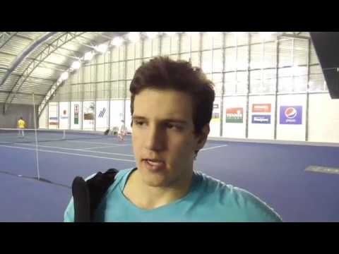 EMPIRE Cup U18 2018: interview, Adam ARBET (SVK) - Tin KRSTULOVIC (SLO) 7-6 6-4