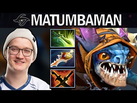SECRET.MATUMBAMAN SLARK WITH DIVINE RAPIER - DOTA 2 7.26 GAMEPLAY