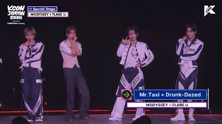 Download lagu 2026 kcon / MODYSSEY•FLARE U(Special stage)-Mr.Taxi   Drunk-Dazed mp3