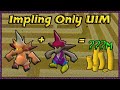 100 Hours Spawning Dragon/Lucky Impling's 2/2 - Impling Only UIM Series (#19)