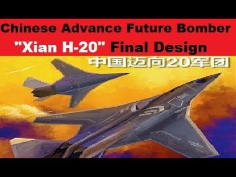 Chinese Advance Cutting Edge "Xian H-20" Future Bomber, Final Design