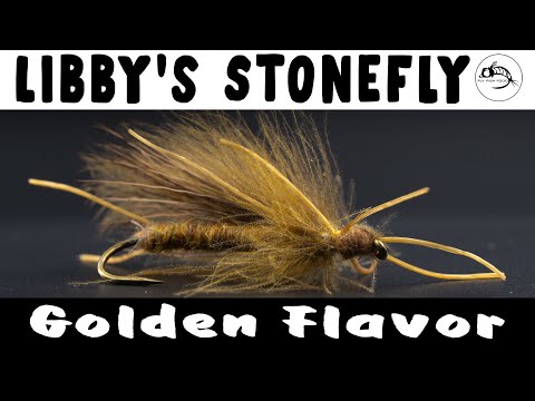 How Could a Trout Resist This Fly? - Libby's Stonefly - Golden Flavor - Fly Tying Tutorial