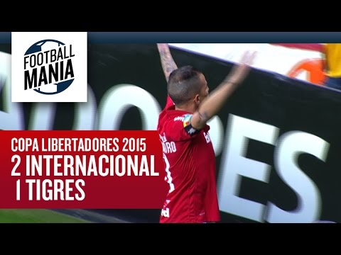 Internacional 2x1 Tigres - Copa Libertadores 2015 - Semifinal