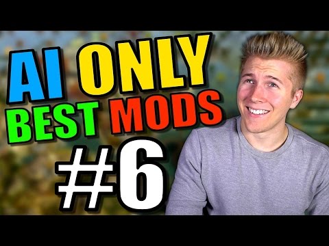 Civilization 5 [Civ 5 Gameplay Brave New World] AI Only 60 CIVS - THE BEST MODS - Part 6