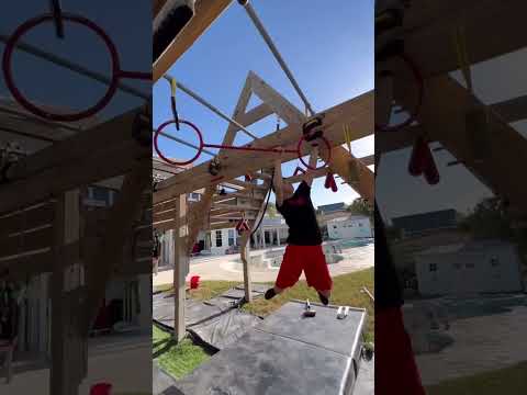Hardest American Ninja Warrior Obstacle | Eyeglass Alley | Cool Challenge #shorts