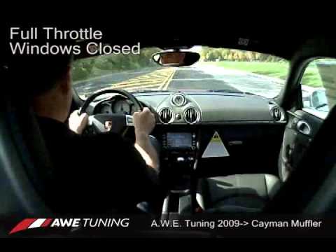 AWE Tuning 2009+ Porsche Cayman Muffler
