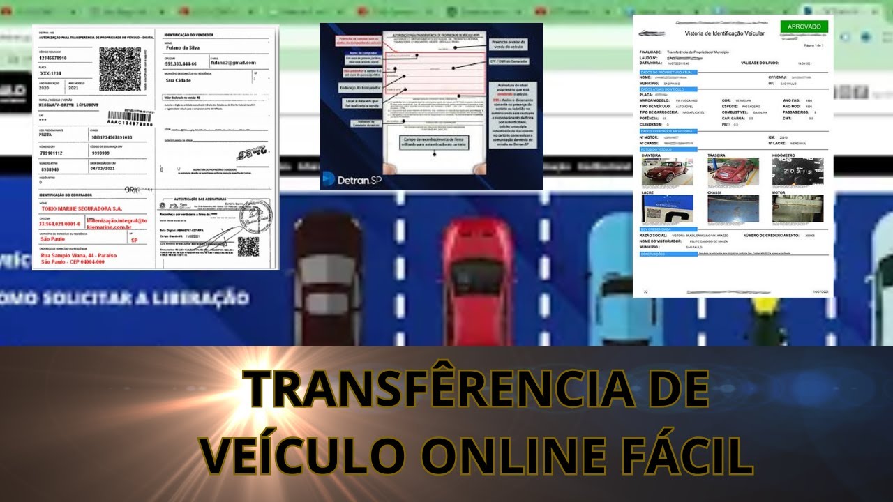 Como Fazer Transfêrencia de Veículo 2024 Pelo Site Detran SP